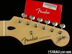 FENDER BUDDY GUY STRATOCASTER STRAT NECK & TUNERS, MAPLE 