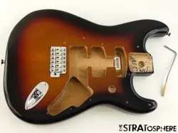 FENDER JIMI HENDRIX STRATOCASTER BODY + HARDWARE STRATOCASTER STRAT 3TS SUNBURST