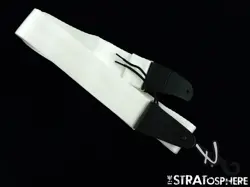 CUSTOM WHITE GUITAR STRAP FROM FENDER CHRISSIE HYNDE TELECASTER TELE!