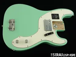 FENDER VINTERA II 70S TELECASTER BASS, LOADED BODY TELE BASS ALDER SURF GREEN