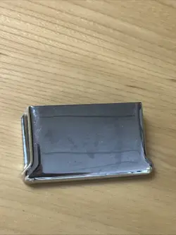 VINTAGE SILVER GUITAR