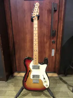 FENDER 1972 TELECASTER THINLINE SUNBURST 