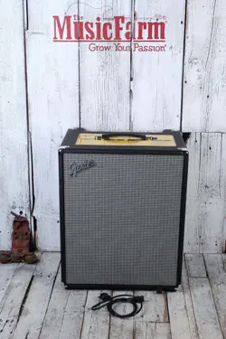 FENDER RUMBLE 200 ELECTRIC BASS GUITAR COMBO AMPLIFIER 200 WATT 1 X 15 AMP