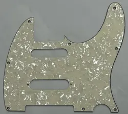 CUSTOM FOR FENDER TELECASTER NASHVILLE TELE GUITAR PICKGUARD IVORY WHITE PEARL