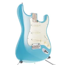 FENDER AMERICAN PRO II STRATOCASTER BODY MIAMI BLUE FINISH FULLY LOADED!