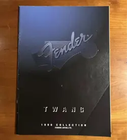 FENDER JAPAN 1998 CATALOG