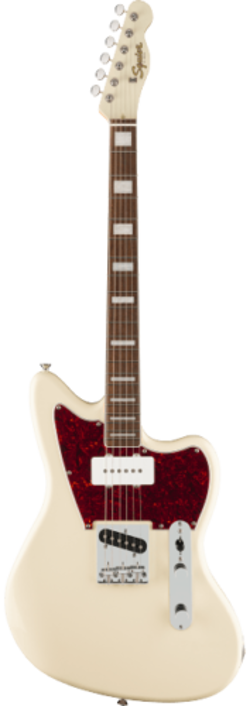 FENDER SQUIER LIMITED EDITION PARANORMAL OFFSET TELECASTER SJ, OLYMPIC WHITE