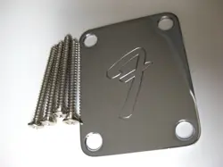 ORIGINAL FENDER GUITAR BASS NECK PLATE PART PROJECT UPGRADE