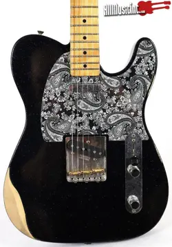PAISLEY TELECASTER BLACK