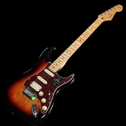 NEW FENDER PLAYER II MODIFIED STRATOCASTER HSS MAPLE 3-COLOR SUNBURST MX25039489