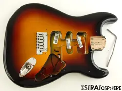 FENDER AMERICAN ULTRA II STRATOCASTER STRAT BODY & HARDWARE USA, ULTRABURST