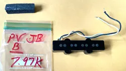 GENUINE FENDER PURE VINTAGE '74 JAZZ BASS BRIDGE PICKUP - PRE OWNED