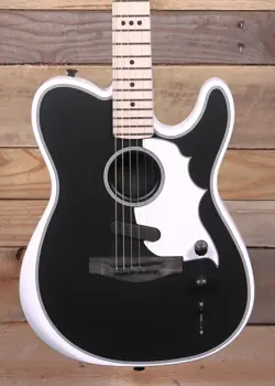 FENDER JACK WHITE TRIPLESONIC ACOUSTASONIC TELECASTER W/  CASE