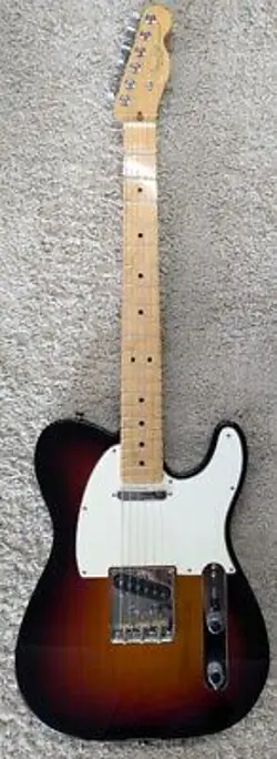 2019 FENDER AMERICAN PROFESSIONAL TELECASTER MAPLE NECK, 3 TONE SUNBURST W/CASE