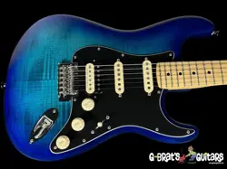 2019 FENDER STRATOCASTER  HSS SPECIAL EDITION FLAME TOP W UPGRADED PICKUPS