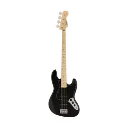 FENDER JAPAN HYBRID II JAZZ BASS GUITAR, MAPLE FB, BLACK