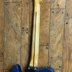 FENDER J MASCIS TELECASTER BOTTLE ROCKET BLUE FLAKE MODIFIED