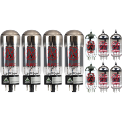 TUBE SET, FOR FENDER TWIN REVERB, TUBE BRAND: JJ ELECTRONICS