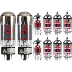 TUBE SET, FOR FENDER SUPER SONIC 60 COMBO, TUBE BRAND: JJ ELECTRONICS