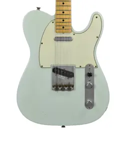 2007 FENDER CUSTOM SHOP 1963 TELECASTER RELIC IN SONIC BLUE R33382