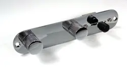 NASTY FENDER SQUIER TELE PRE-WIRED CONTROL PLATE W/ POTS & KNOBS TELECASTER