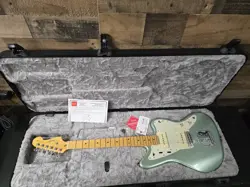 2021 FENDER AMERICAN PROFESSIONAL II JAZZMASTER USA  MYSTIC SURF  GREEN HTF