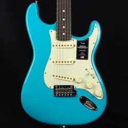 FENDER AMERICAN PROFESSIONAL II STRATOCASTER MIAMI BLUE ELECTRIC GUITAR