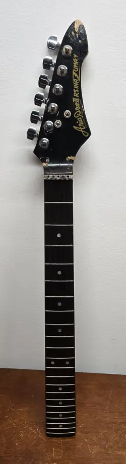 VINTAGE ARIA PRO II RS INAZUMA-V GUITAR NECK WITH FENDER TUNERS