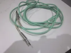 GENUINE FENDER ORIGINAL SERIES INSTRUMENT/GUITAR CABLE, SURF GREEN, 15' FT