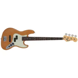 FENDER JAPAN HYBRID II JAZZ BASS PJ GUITAR, RW FB, VINTAGE NATURAL