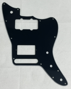BLACK 3-PLY FIT FENDER AMERICAN SPECIAL JAZZMASTER PAF STYLE GUITAR PICKGUARD