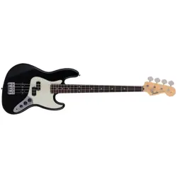 FENDER JAPAN HYBRID II JAZZ BASS PJ GUITAR, RW FB, BLACK