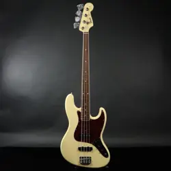 FENDER  FSR MIJ TRADITIONAL LATE 60S JAZZ BASS ROSEWOOD VINTAGE WHITE JD25018302
