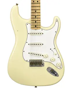 FENDER CUSTOM SHOP 69 STRATOCASTER JOURNEYMAN RELIC IN VINTAGE WHITE