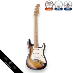FENDER AMERICAN STANDARD STRATOCASTER SUNBURST MAPLE FRETBOARD