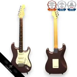 FENDER JAPAN HYBRID 60S STRATOCASTER BURGUNDY MIST METALLIC