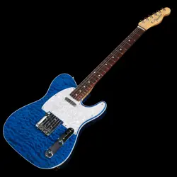 FENDER  FSR MIJ TRAD 60S CUSTOM TELECASTER MAPLE ASH TRANSLUCENT BLUE JD25008394
