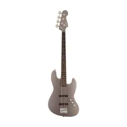 FENDER AERODYNE SPECIAL JAZZ BASS GUITAR, RW FB, DOLPHIN GRAY METALLIC