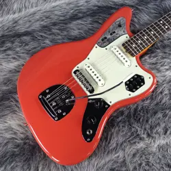 FENDER FSR MADE IN JAPAN TRADITIONAL II 60S JAGUAR FIESTA RED MACHING #GGC2A