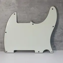 TELECASTER ESQUIRE PICKGUARD FOR STD USA FENDER TELE - PARCHMENT WHITE