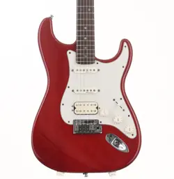 FENDER 1999 AMERICAN DELUXE FAT STRATOCASTER ALDER CRIMSON RED