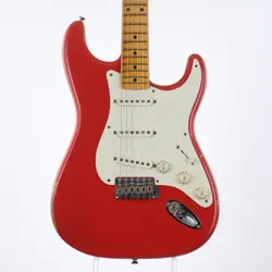 FENDER CUSTOM SHOP 1956 STRATOCASTER RELIC FIESTA RED USED ELECTRIC GUITAR  2013