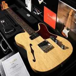 FENDER CUSTOM SHOP ARTISAN KORINA TELECASTER AGED NATURAL USED ELECTRIC GUITAR