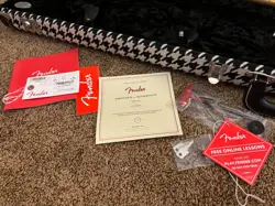 2017 FENDER LIMITED EDITION ADAM CLAYTON JAZZ BASS PURPLE SPARKLE