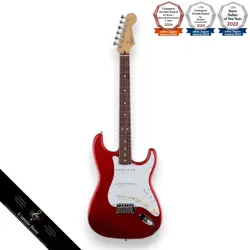FENDER JAPAN ST-43 ELECTRIC GUITAR CANDY APPLE RED USED