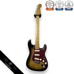 FENDER JAPAN STRATOCASTER ST57-55 E SERIAL ELECTRIC GUITAR USED GOOD