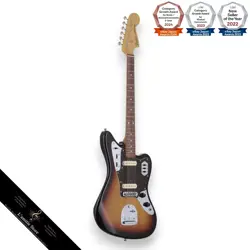 3-TONE SUNBURST SHORT-SCALE