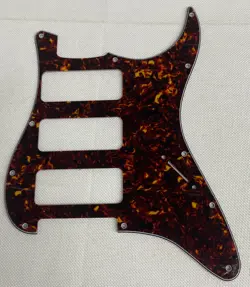 BROWN TORTOISE 4-PLY FIT FENDER STRATOCASTER STRAT P90 3 PICKUP GUITAR PICKGUARD