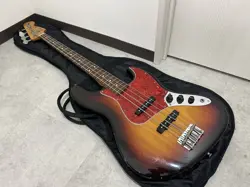 ELECTRIC BASS GUITAR FENDER JB62-115 JAZZ SUNBURST 1994 VINTAGE GOOD SOUND