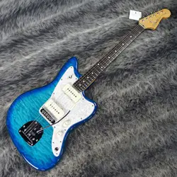 FENDER MADE IN JAPAN HYBRID II 2024 COLLECTION JAZZMASTER QUILT AQUAMARINE